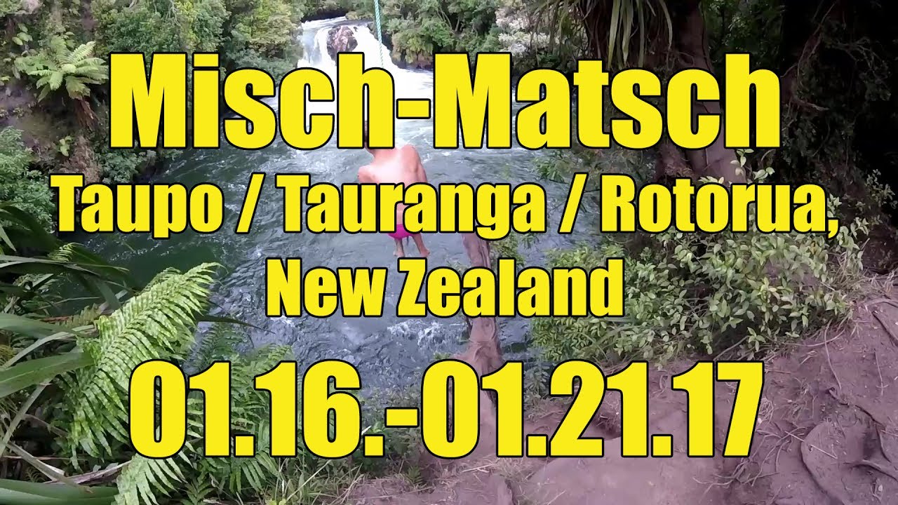 Huka Falls, Mud Pools & Mein Geburtstag | Taupo & Rotorua | Misch-Matsch | It'sAboutKris