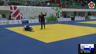 50 kg Хамбулатов М Зилфикаров Ш 12 02 2015 Т2 Первенство России среди юношей и девушек до 18 лет