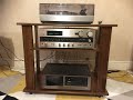 Kyocera DA-01 (1983) + Kef Calinda (1976-1981) - First Kyocera CD Player !!!