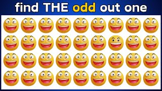 Find The Odd Emoji Out to Win this Quiz! | Odd One Out Puzzle | Find The Odd Emoji