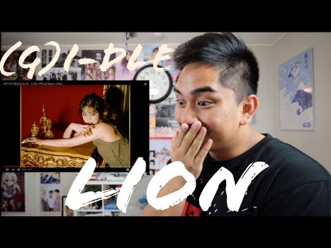 New Neverland Reacts To G I Dle Lion Mv Soojin Youtube