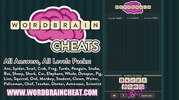 WordBrain Crab 14 Cheats | WordBrain Cheats | Crab 14 Answer