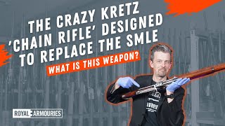 The bizarre Kretz bicycle chain rifle with firearm and weaponry expert, Jonathan Ferguson