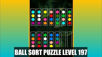 Ball Sorting Puzzle Game Level 197 | Ball Sort Puzzle Level 197 | GamingOn