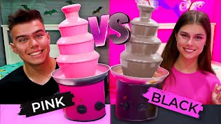 Nastya and Artem play Pink vs. Black Challenge by Nastya Artem Mia 2,381,403 views 1 year ago 33 minutes