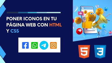 Poner Iconos en tu Página Web con HTML Y CSS - Fontawesome