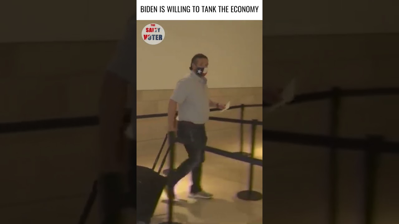 Cancun Cruz:  Joe Biden is willing to tank the economy... he should be in Washington DC  