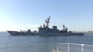 【4K】 護衛艦しまかぜ DDG-172 大阪・堺泉北港に入港【海自】