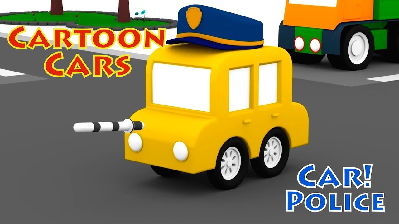 CAR POLICE! - Cartoon Cars Compilation - Cartoons for kids - Videos for  kids - Kids Cartoons - YouTube