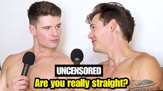 Straight Guy Doing Gay Porn... UNCENSORED with Malik Delgaty