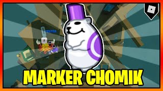 How to get the 'MARKER CHOMIK' BADGE + CHOMIK/MARKER in FIND THE MARKERS || Roblox