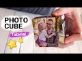 How to make photo cube  diy magic photo cube album