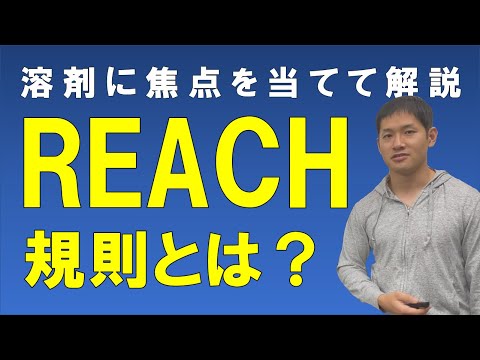 REACH規則とは？【有機溶剤に焦点を当てたREACHの解説】