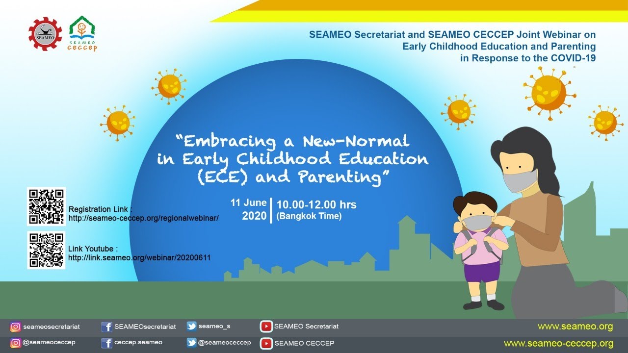 [Webinar] Embracing a New-Normal in Early Childhood Education (ECE) and Parenting (11June10am BKK)