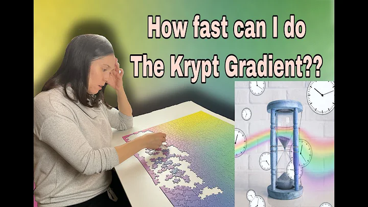 Doing the KRYPT Gradient puzzle (as FAST as I can!)