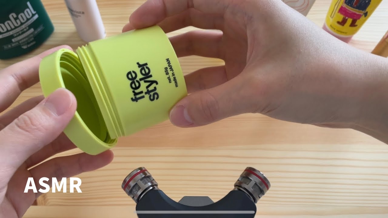 【ASMR｜音フェチ】蓋の開閉音。いろいろなカポッを集めてみた。Lid Sounds