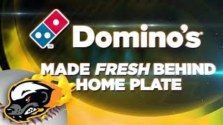 Dominos Made Hot & Fresh on Site For Honey Hunters Baseball in Gastonia NC