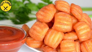 INCREDIBLY TASTY CRISPY BUBBLE POTATO | READY IN 10 MINUTES | EASY RECIPE by Tasty Flavour 118,703 views 2 years ago 3 minutes, 54 seconds