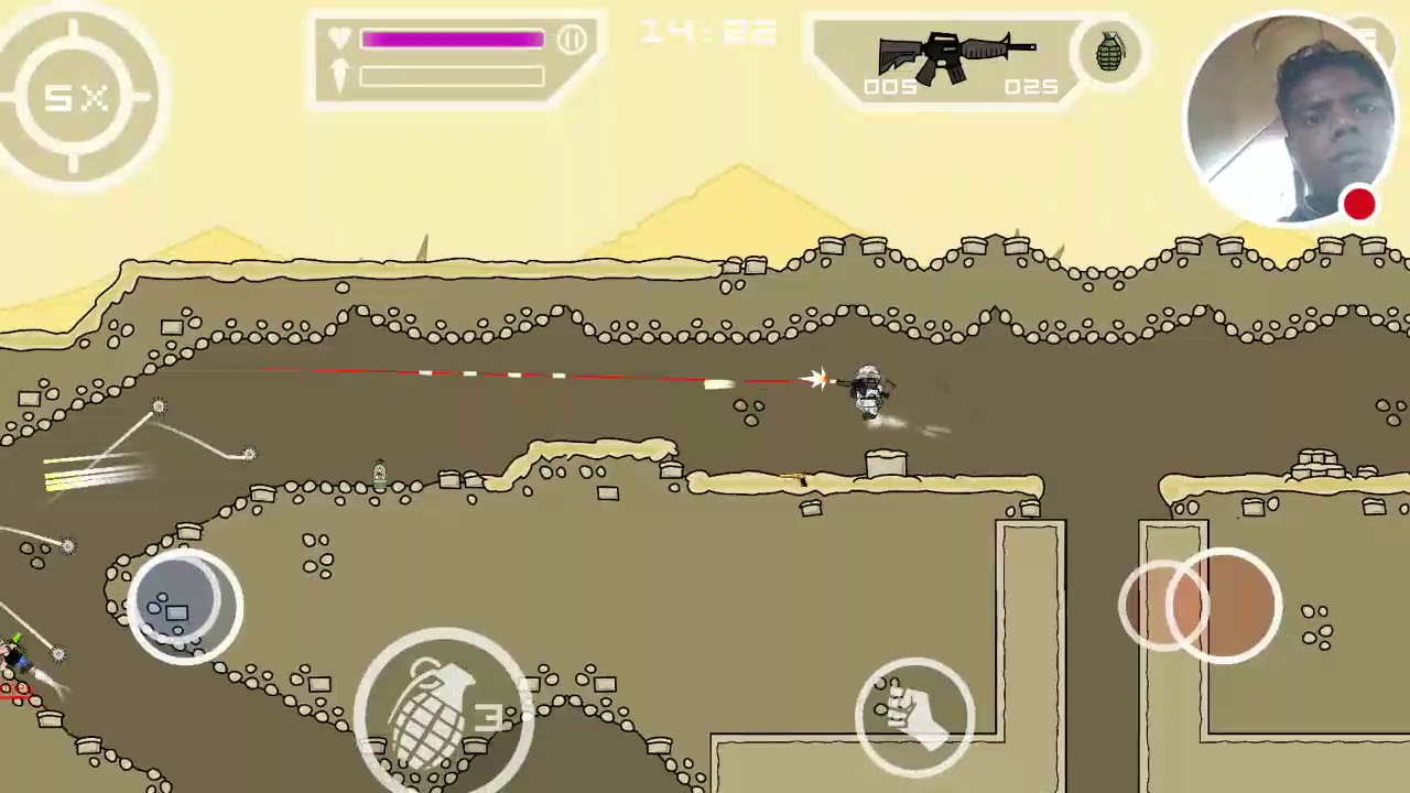 My Mini Militia mod SHD Stream YouTube