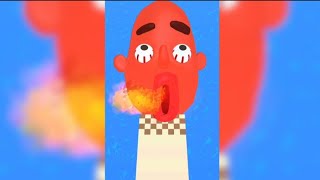 Burger Run Gameplay 🍔 | Collect & Grow Big! Fun Endless Runner Game #games #gaming #gameplay #funny  screenshot 3