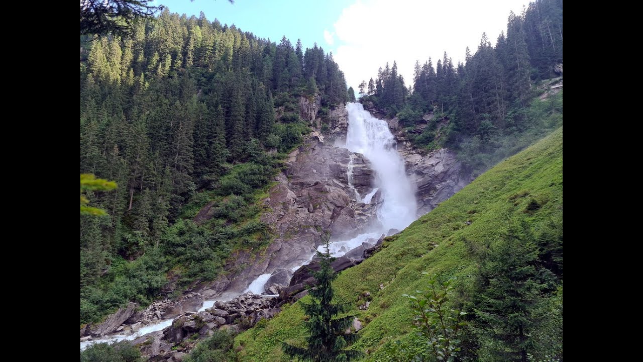Водопад Криммль в Австрии