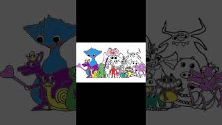 Garten of Banban 3 / Coloring pages / from New  Monsters #shorts screenshot 3