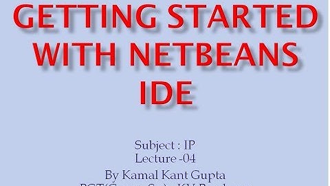Introduction to Java GUI Components through NetBeans