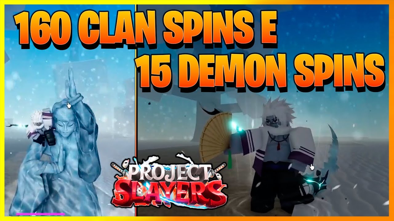 200 CLAN SPINS CODE in PROJECT SLAYERS ! NEWEST CODES FOR PROJECT