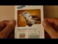 Samsung 16GB Evo MicroSDHC Memory Card Installation in Samsung Galaxy S4 mini