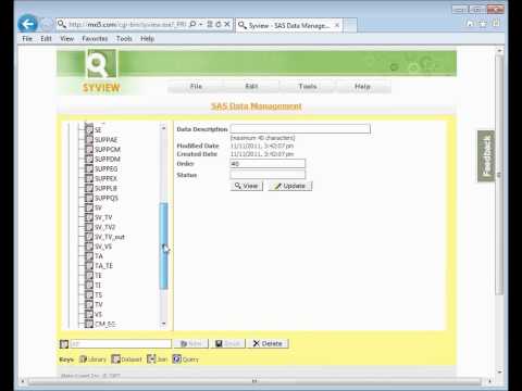Syview Join Dataset Tutorial