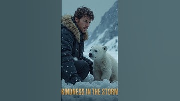 Save a cute polar bear from a horde of aggressive creatures! A heartwarming rescue