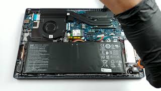 Acer Swift 5 Pro (SF514-54GT) - disassembly and upgrade options