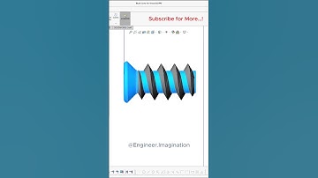 Blunt Screw for Wood |@Engineer.Imagination| #shorts #foryou #solidworks #ytshorts #3d #model