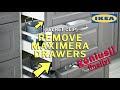 How to Remove IKEA Maximera Drawers.