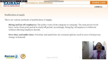 Lecture Video 2_18ME56_Module 4_Aggregate Planning/2_Yogananda