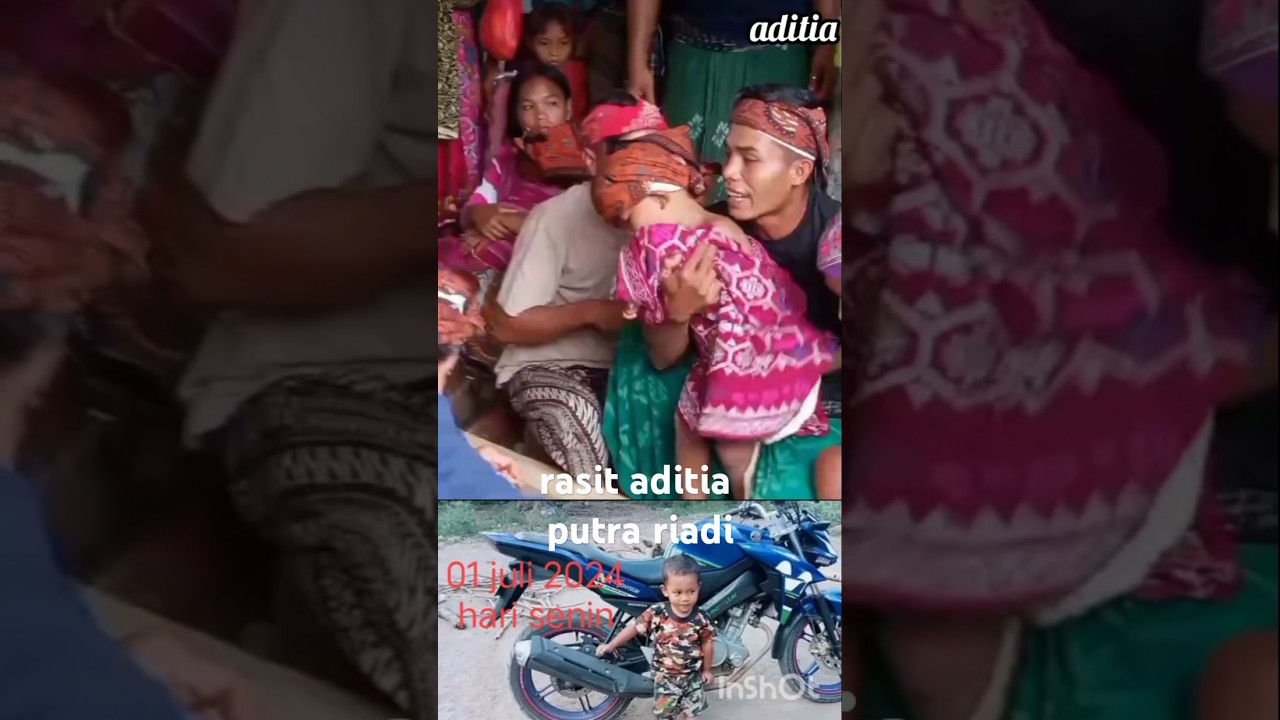 acara sunatan suku Sasak lombok Utara