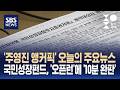 [뉴스브리핑] 오늘의 주요뉴스..국민성장펀드, '오픈런'에 '10분 완판' / SBS