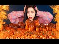 MUKBANG ASMR | Extreme Spicy🔥 Mushrooms Enoki Fire sauce Eat Korean Eatingshow 아라 Ara Eatingsound