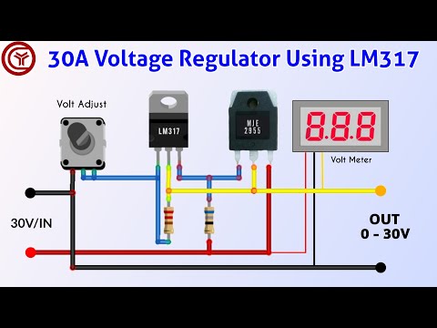 Video: Stabilizues i rrymës i rregullueshëm LM317