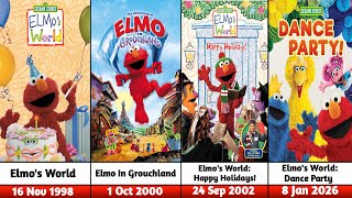 All Elmo's World Animated TV Series Ultimate List (1998-2026)