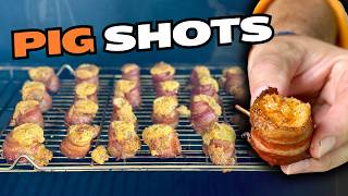 One of My ALL TIME FAVORITE Smoker Appetizers - Smoked Pig Shots on the Pellet Grill