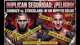 💥 TENSION MAXIMA EN EL PRUDENTIAL CENTER: CHIMAEV VS STRICKLAND 💥