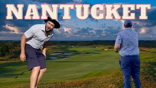 GOLFING IN NANTUCKET IS NOT FUN! (CRAZY WINDS)