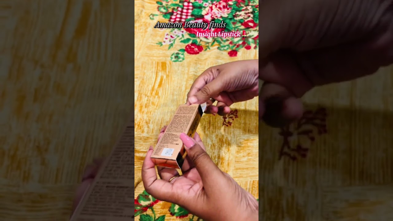 Amazon finds beautiful lipstick shade just loved it💄💖#viralvideo #cosmetics #lipstick