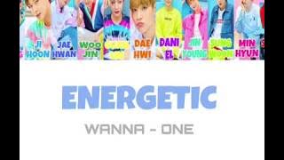WANNA ONE - Energetic【에너제틱】 （ color coded / lyrics / カナルビ / 日本語字幕 ）