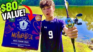 MOTHERLODE Mystery Tackle Box Fishing Challenge! (Worth the Money?)