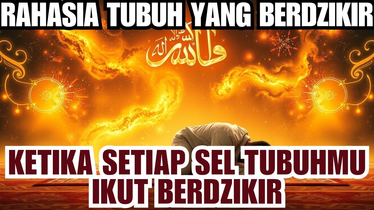 Rahasia Tubuh yang Berdzikir: Ketika Sel Jasadmu Ikut Menyebut Allah, Wajahmu Selalu Bercahaya