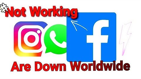Whatsapp, Instagram and Facebook are not working | 4th oct Whats app Facebook Instagram Not working