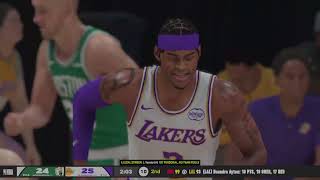 NBA 2K26 (XBOX ONE X|S) BOSTON CELTICS vs LOS ANGELES LAKERS