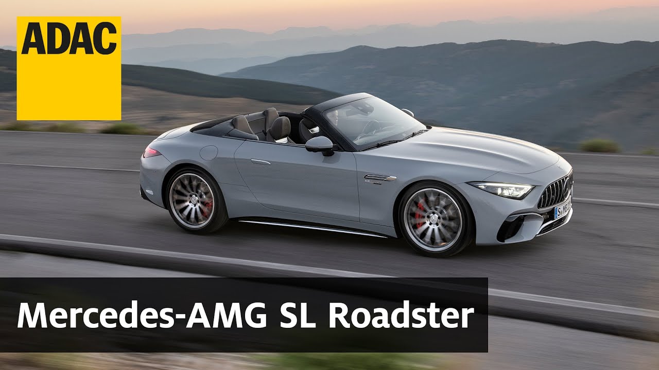 Wieder mit Stoffmütze: Neuer Mercedes-AMG SL Roadster